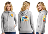WCO25/Women Featherweight French Terry Full Zip Hoodie/DT673