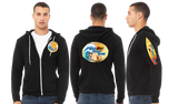 WCO25/Bella Canvas mid weight Full zip hoodie/3739