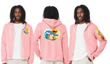 WCO25/Bella Canvas mid weight Full zip hoodie/3739