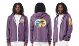 WCO25/Bella Canvas mid weight Full zip hoodie/3739