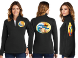 WCO25/Ladies 9oz Quarter Zip Sweatshirt/LST253/