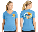 WCO25/Sport Tek Women PosiCharge Competitor V Neck/LST353