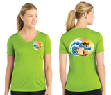 WCO25/Sport Tek Women PosiCharge Competitor V Neck/LST353