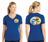 WCO25/Sport Tek Women PosiCharge Competitor V Neck/LST353