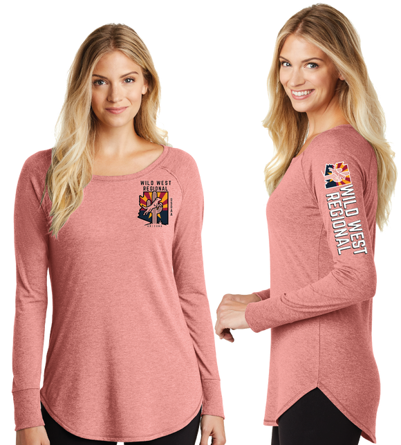 WWR25/Women’s Perfect Tri Long Sleeve Tunic Tee/DT132L