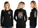 WWR25/Sport Tek Women TriBlend Wicking Long Sleeve Hoodie/LST406