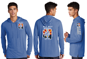 WWR25/UniSex Sport Tek TriBlend Wicking Long Sleeve Hoodie /ST406