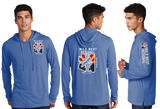 WWR25/UniSex Sport Tek TriBlend Wicking Long Sleeve Hoodie /ST406