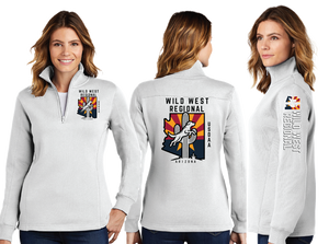 WWR25/Ladies 9oz Quarter Zip Sweatshirt/LST253/