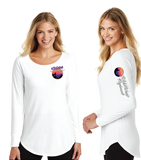 WWR26/Women’s Perfect Tri Long Sleeve Tunic Tee/DT132L