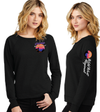 WWR26/Women Featherweight French Terry Long Sleeve Crewneck/DT672