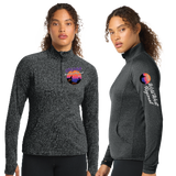 WWR26/SportTek Women SportWick Stretch QTR Zip Pullover/LST850