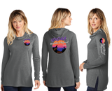 WWR26/Sport Tek Women TriBlend Wicking Long Sleeve Hoodie/LST406