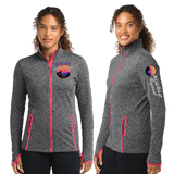 WWR26/SportTek WOMEN SportWick Stretch Contrast FULL ZIP Jacket/LST853