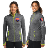 WWR26/SportTek WOMEN SportWick Stretch Contrast FULL ZIP Jacket/LST853