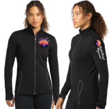 WWR26/SportTek WOMEN SportWick Stretch Contrast FULL ZIP Jacket/LST853