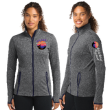 WWR26/SportTek WOMEN SportWick Stretch Contrast FULL ZIP Jacket/LST853