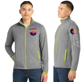 WWR26/SportTek SportWick Stretch Contrast FULL ZIP Jacket/ST853