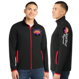 WWR26/SportTek SportWick Stretch Contrast FULL ZIP Jacket/ST853