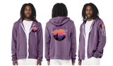 WWR26/Bella Canvas mid weight Full zip hoodie/3739
