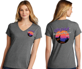 WWR26/Port  n Company Women's TriBlend V Neck Tee/LPC330V