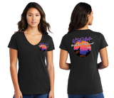 WWR26/Port n Company Women V Neck Tee/LPC450V