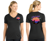 WWR26/Sport Tek Women PosiCharge Competitor V Neck/LST353