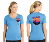 WWR26/Sport Tek Women PosiCharge Competitor V Neck/LST353