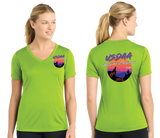 WWR26/Sport Tek Women PosiCharge Competitor V Neck/LST353