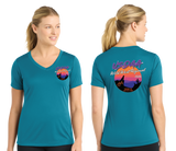 WWR26/Sport Tek Women PosiCharge Competitor V Neck/LST353
