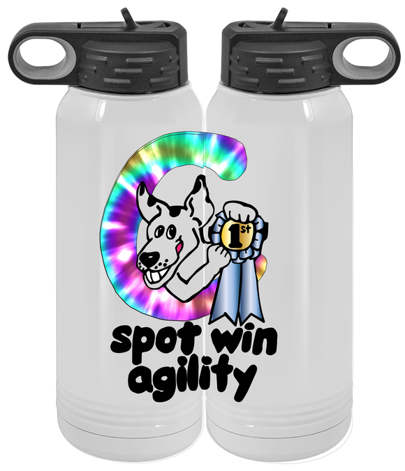 C Spot Win Agility - 30oz Water Bottle