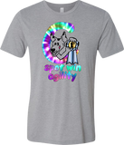 C Spot Win Agility -  UniSex Tri Blend T Shirt - SOFTEST "Cotton Feel" on the Market! 3413