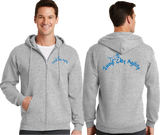 Jump City Agility UniSex Full Zip Hoodie - PC78ZH