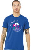 KC/UniSex Tri Blend T Shirt SOFTEST Cotton Feel on the Market/3413/