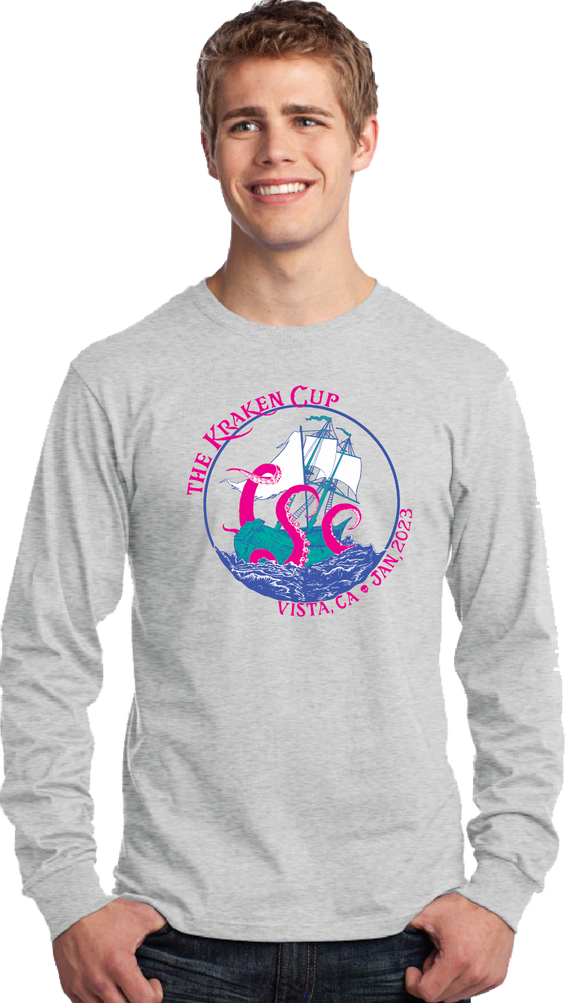 KC/Port and Co Long Sleeve Core Cotton Tee/PC54LS/